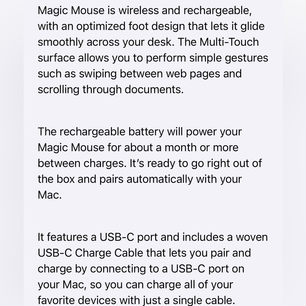 NWT - Apple Magic Mouse - Picture 6 of 7